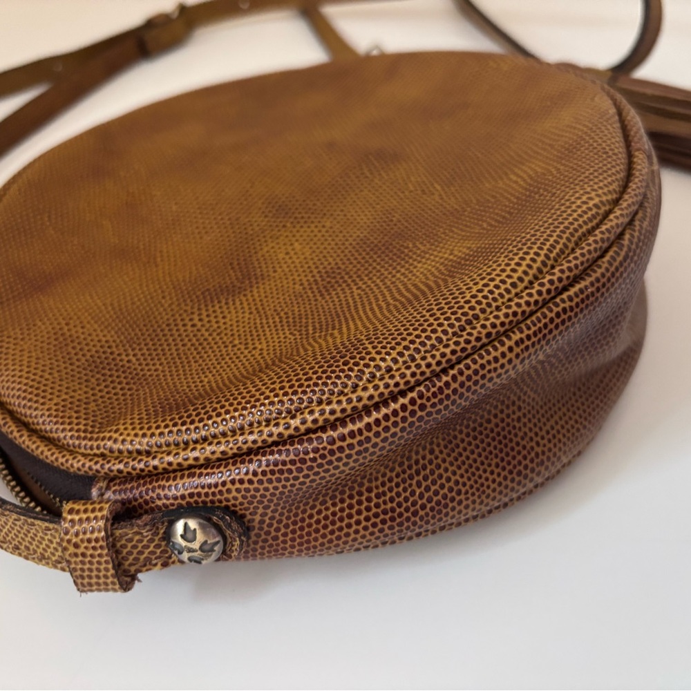 Patricia Nash Canteen Scafatti Lizard Round Crossbody Bag - Picture 9 of 10